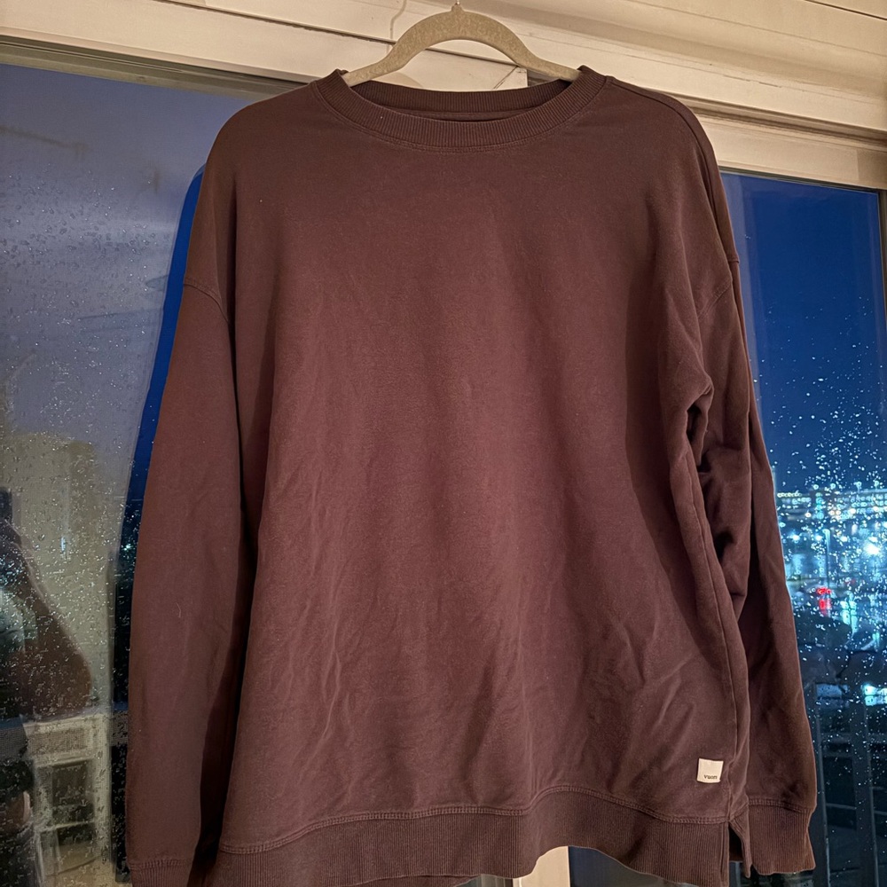 Vuori Brown Crew Neck
